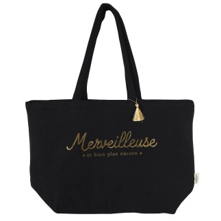 TOTE BAG GAZE DE COTON MERVEILLEUSE