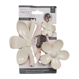 PINCES A CHEVEUX X3 N°1