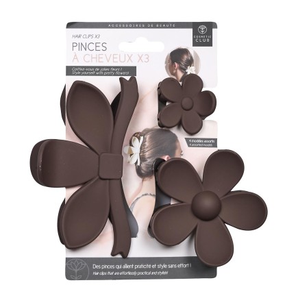 PINCES A CHEVEUX X3 N°3