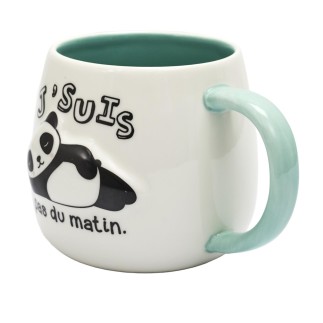 MUG RELIEF KAWAII 40CL PANDA