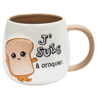 MUG RELIEF KAWAII 40CL TARTINE