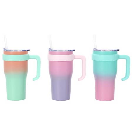 MUG DE TRANSPORT MINI MIAMI TIE AND DYE 600ML