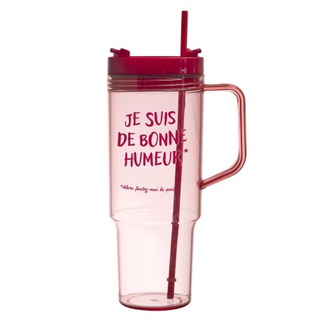 MUG MIAMI 1,3L GIRL POWER BONNE HUMEUR