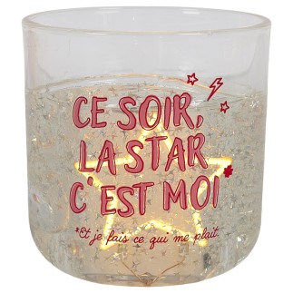 BOUGIE LUMINEUSE NEON GIRL POWER LA STAR