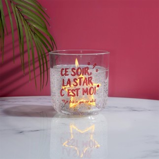 BOUGIE LUMINEUSE NEON GIRL POWER LA STAR