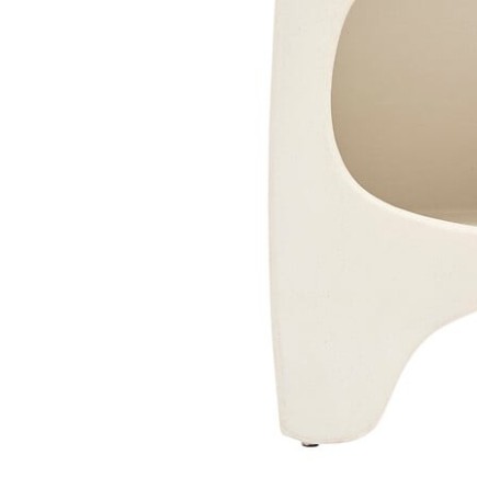 Meuble bas 6 niches Chesni ivoire