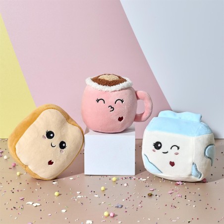 PELUCHE PETIT DEJEUNER H11CM KAWAII