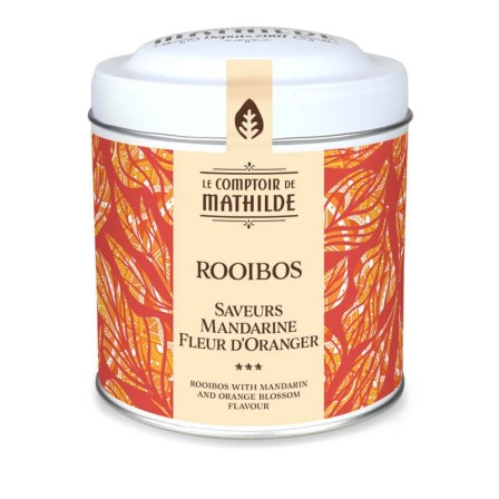 Rooibos Saveurs Mandarine Fleur d'Oranger - 100g Rooibos Saveurs Mandarine Fleur d'Oranger - 100g