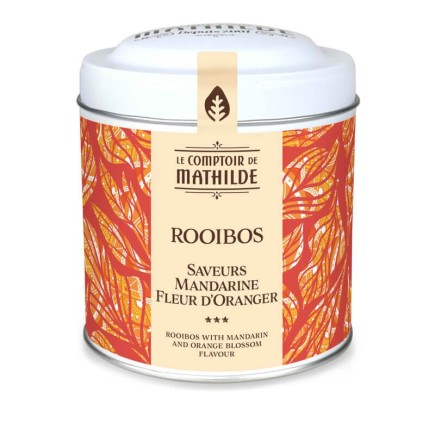 Rooibos Saveurs Mandarine Fleur d'Oranger - 100g