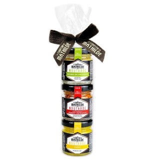 Papillote 3 Moutardes - 3 x 30g