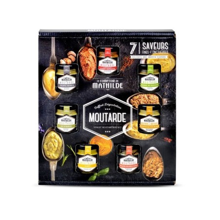 Coffret Dégustation Moutardes - 7 x 35g