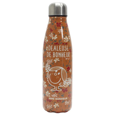 BOUTEILLE ISOTHERME MME BONHEUR 50CL