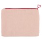 POCHETTE GAZE DE COTON GIRL POWER ROSE