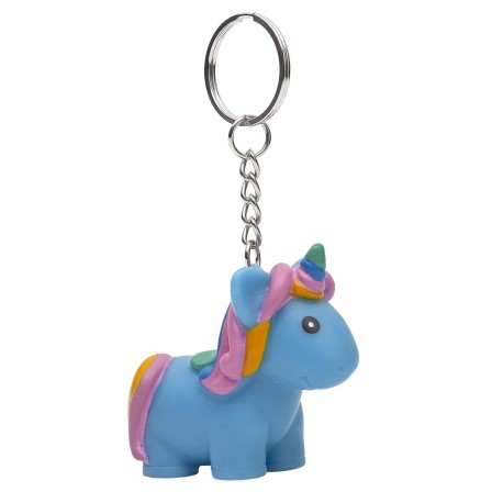 PORTE CLE LUMINEUX LICORNE KAWAII