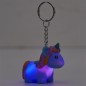 PORTE CLE LUMINEUX LICORNE KAWAII