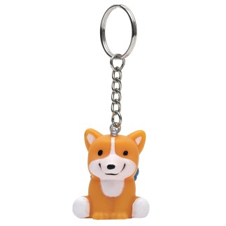 PORTE CLE LUMINEUX CHIEN KAWAII