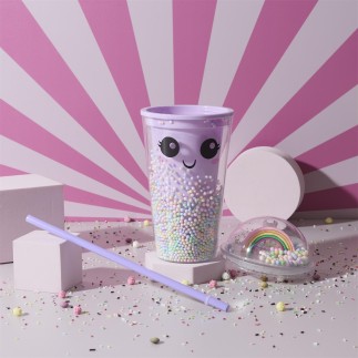 MUG TRANSPORT ARC EN CIEL KAWAII VIOLET