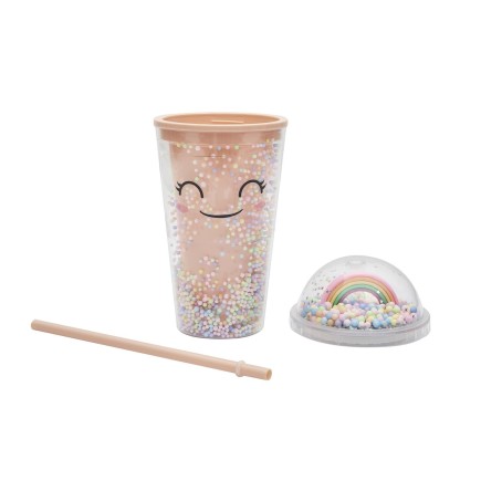 MUG TRANSPORT ARC EN CIEL KAWAII BEIGE
