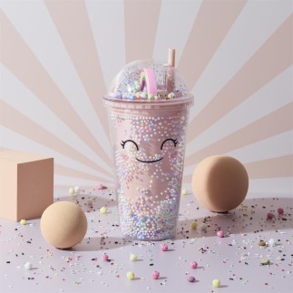 MUG TRANSPORT ARC EN CIEL KAWAII BEIGE