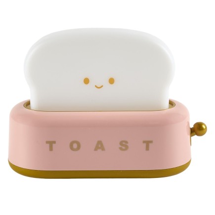 LAMPE VIEILLEUSE TOAST KAWAII ROSE