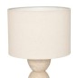 Lampe Erin D. 28 x H. 47,5 cm marbre beige
