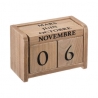 CALENDRIER BOIS COLONIAL