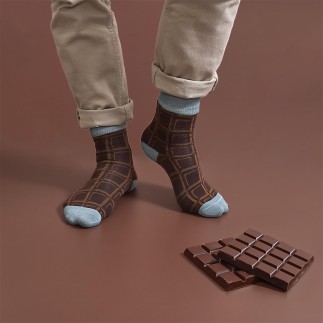 CHAUSSETTES DELISOCKS CHOCOLAt