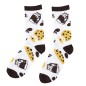 CHAUSSETTES X2 DELISOCKS BRIQUE LAIT