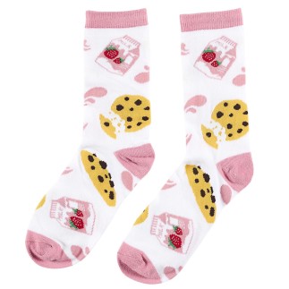 CHAUSSETTES X2 DELISOCKS BRIQUE LAIT