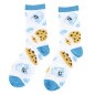 CHAUSSETTES X2 DELISOCKS BRIQUE LAIT