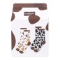CHAUSSETTES X2 DELISOCKS BRIQUE LAIT