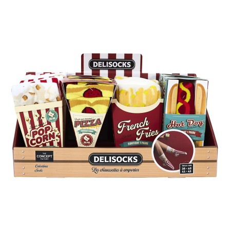 CHAUSSETTES DELISOCKS FAST FOOD