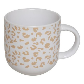Mug Leopardi 35cl blanc