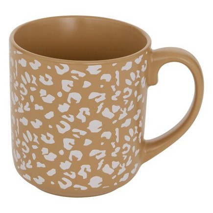Mug Leopardi 50 cl camel