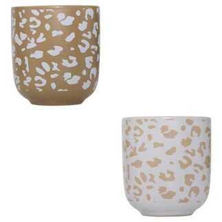 Coffret 4 tasses espresso Leopardi