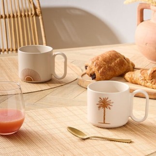 Coffret 2 mugs Sunshine 36cl