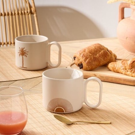 Mug Sunshine 50 cl palmier