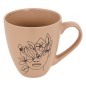 Mug Visage Abstrait 50cl rose