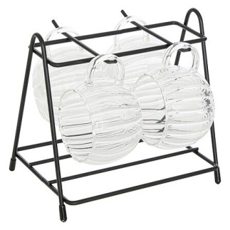 Rack 4 tasses Citrouille 18cl