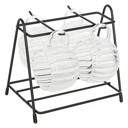 Rack 4 tasses Citrouille 18cl