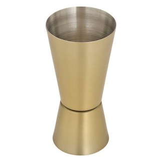 Coffret cocktail Gold inox doré
