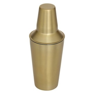 Coffret cocktail Gold inox doré