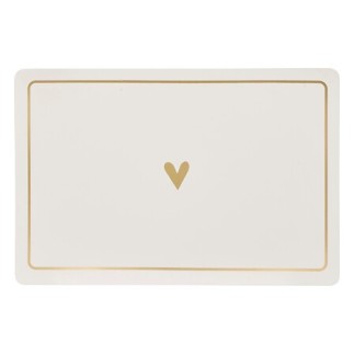 Set de table Thé Floral coeur