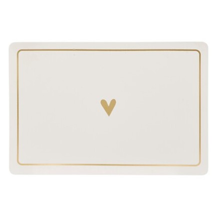 Set de table Thé Floral coeur