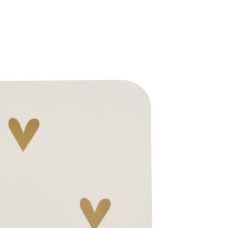 Set de table mini coeurs