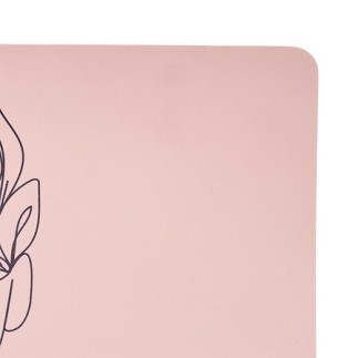 Set de table Visage abstrait rose