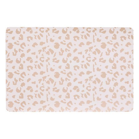 Set de table Leopardi blanc