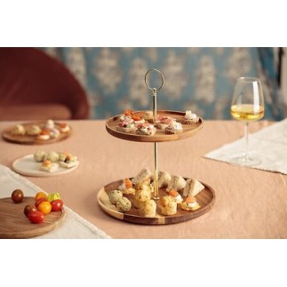 Serviteur 2 étages Gold