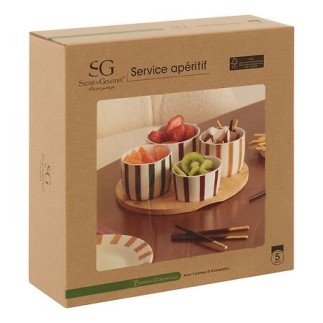 Service apéritif 4 pièces Chéri