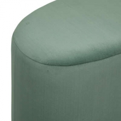 BANC ORG VELOURS MALONE VERT CELADON 98X51CM